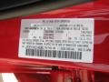 A4A: True Red 2012 Mazda MAZDA2 Sport Color Code