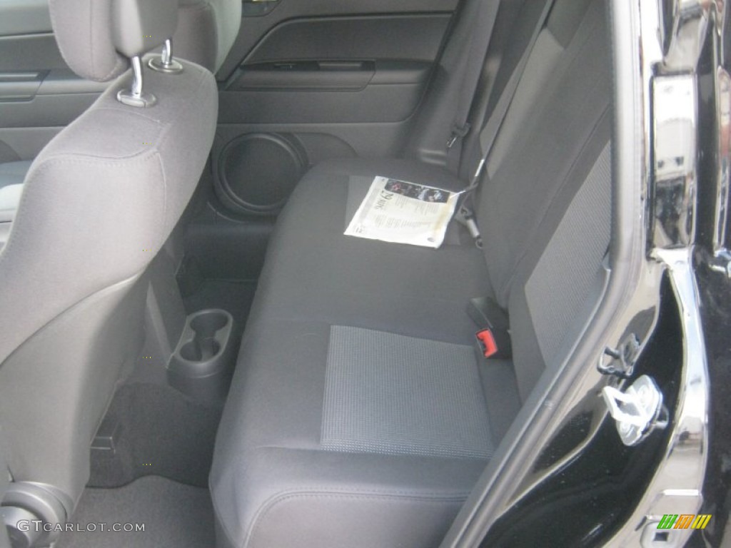 2012 Compass Sport - Black / Dark Slate Gray photo #13