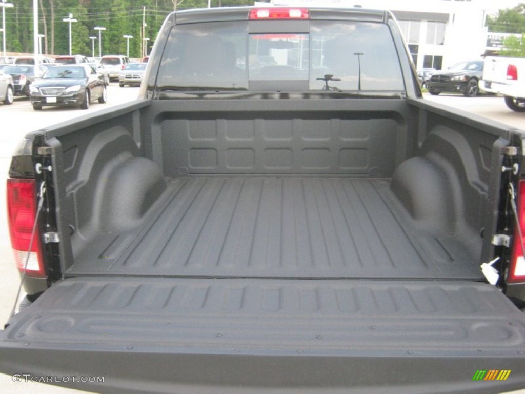 2012 Ram 1500 Laramie Longhorn Crew Cab 4x4 - Black / Dark Slate Gray/Russet photo #22