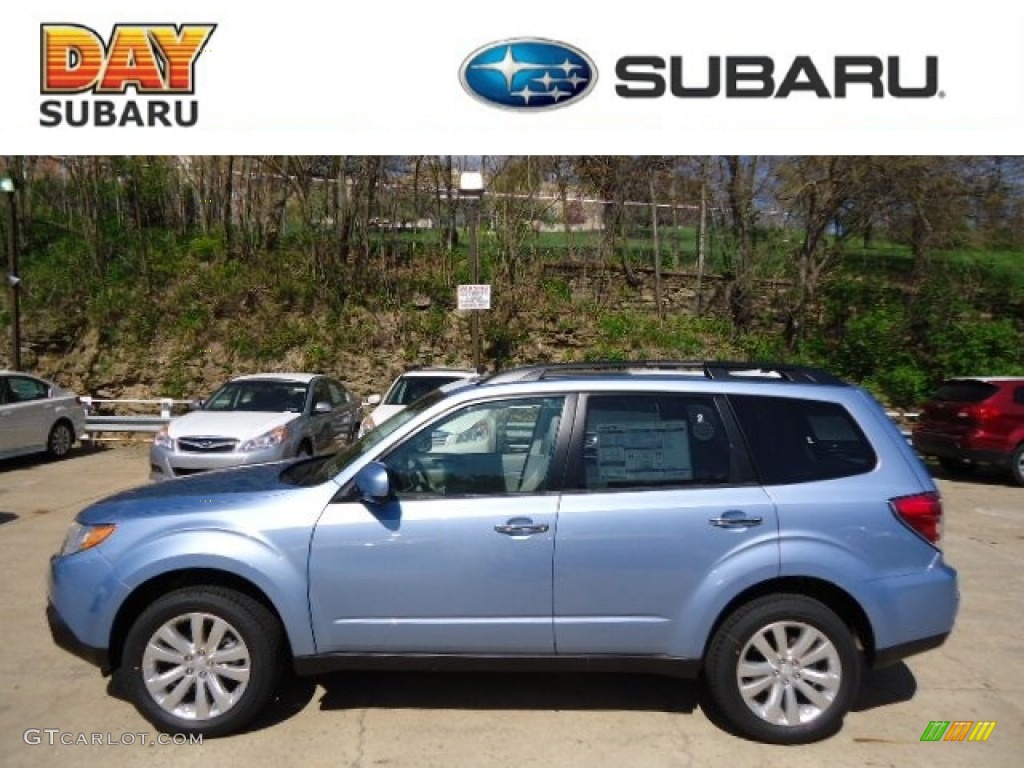 Ice Blue Metallic Subaru Forester