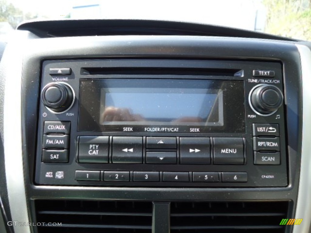 2012 Forester 2.5 X Premium - Ice Blue Metallic / Black photo #14