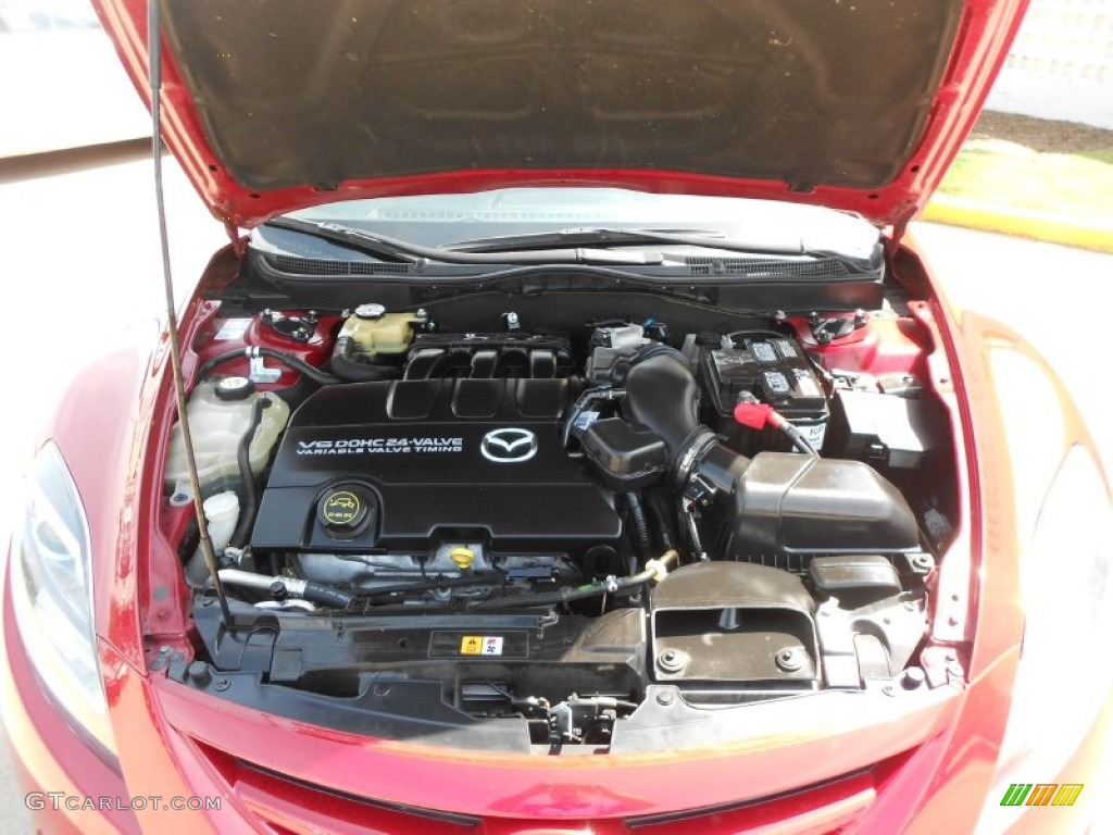 2009 Mazda MAZDA6 s Grand Touring 3.7 Liter DOHC 24-Valve VVT V6 Engine Photo #63617998