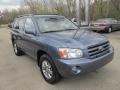 2007 Bluestone Metallic Toyota Highlander V6  photo #5