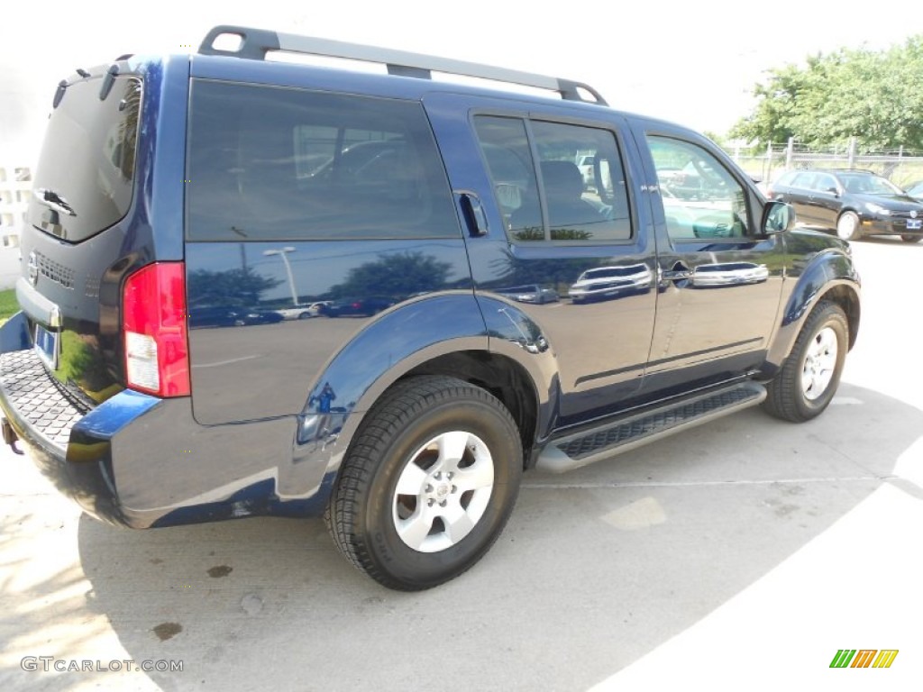 2008 Pathfinder S - Majestic Blue / Graphite photo #7