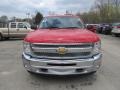 2012 Victory Red Chevrolet Silverado 1500 LT Extended Cab 4x4  photo #6