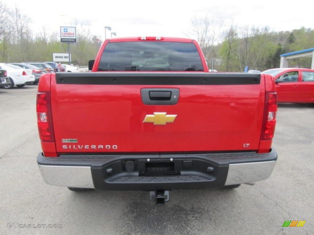 2012 Silverado 1500 LT Extended Cab 4x4 - Victory Red / Ebony photo #3