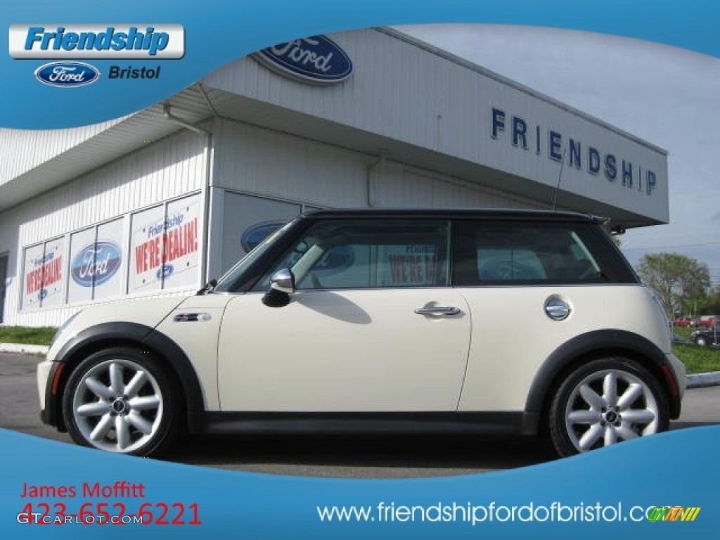 2006 Cooper S Hardtop - Pepper White / Panther Black photo #1