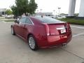 2012 Crystal Red Tintcoat Cadillac CTS Coupe  photo #4