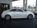 2012 White Diamond Tricoat Cadillac CTS -V Coupe  photo #5