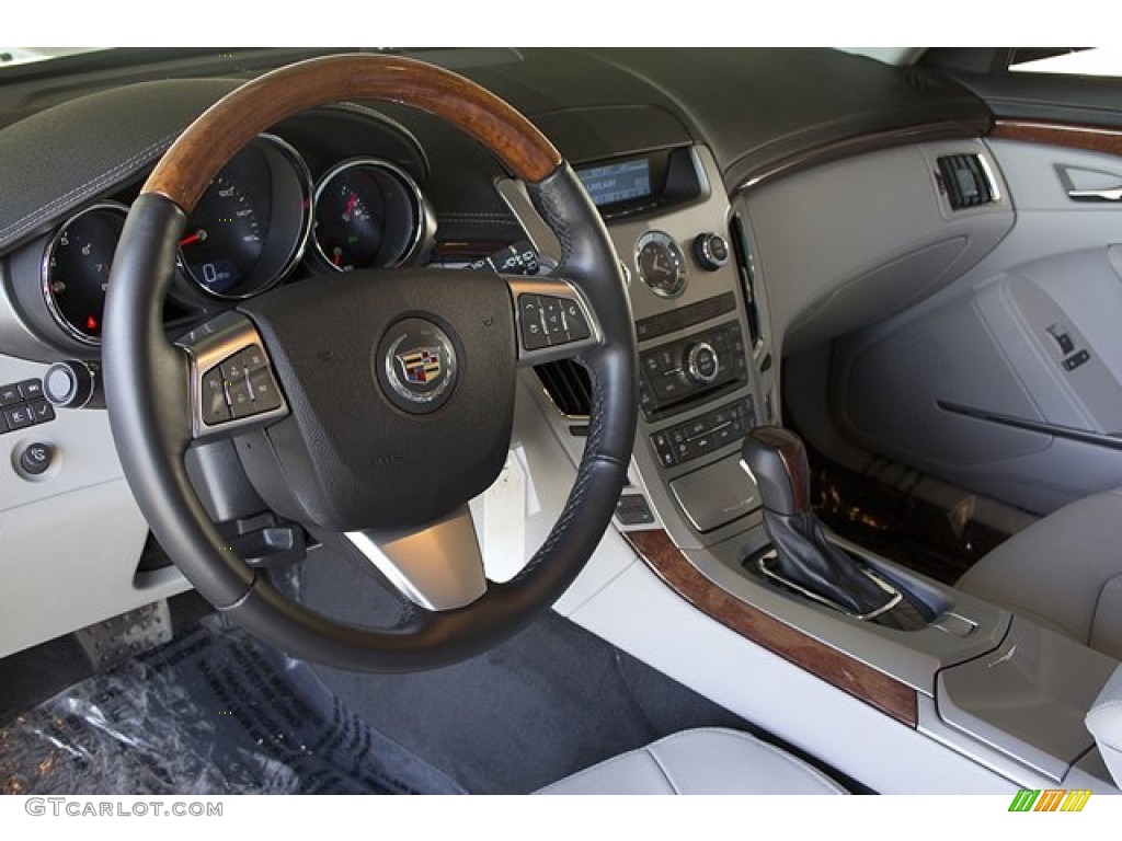 2011 Cadillac CTS 4 3.0 AWD Sport Wagon Light Titanium/Ebony Dashboard Photo #63620689