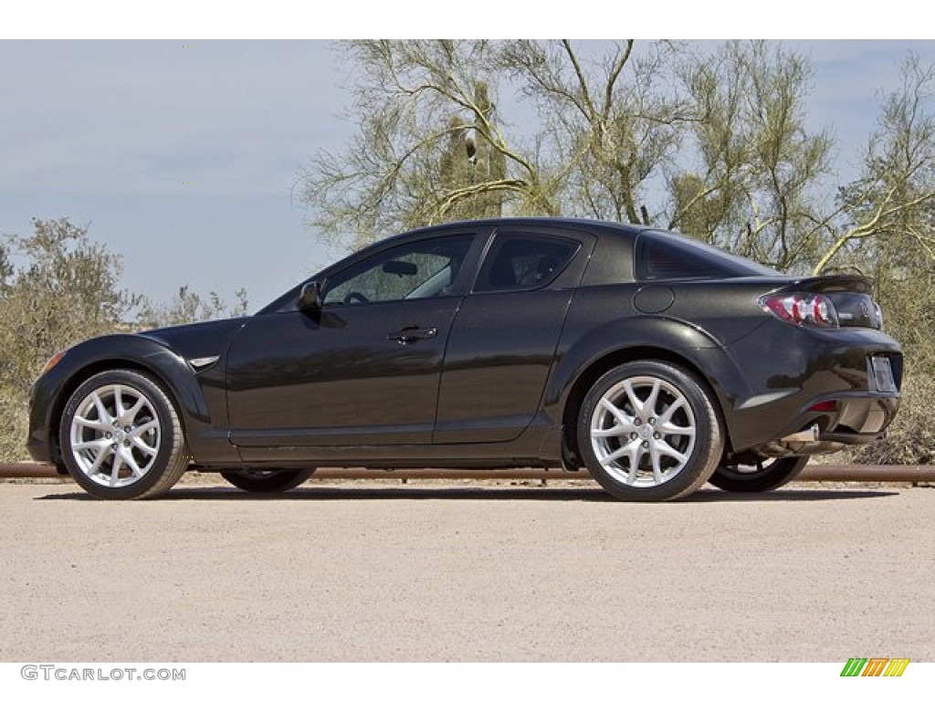 Brilliant Black 2009 Mazda RX-8 Sport Exterior Photo #63620899