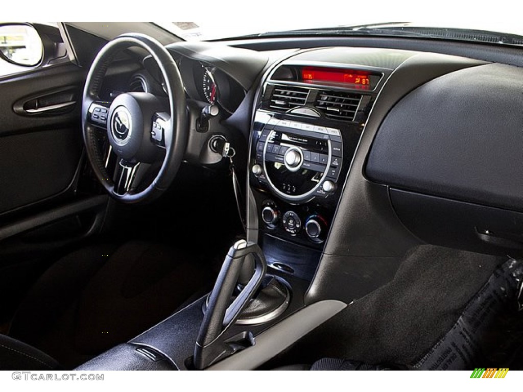 2009 Mazda RX-8 Sport Black Dashboard Photo #63620956