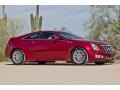 2012 Crystal Red Tintcoat Cadillac CTS Coupe  photo #6