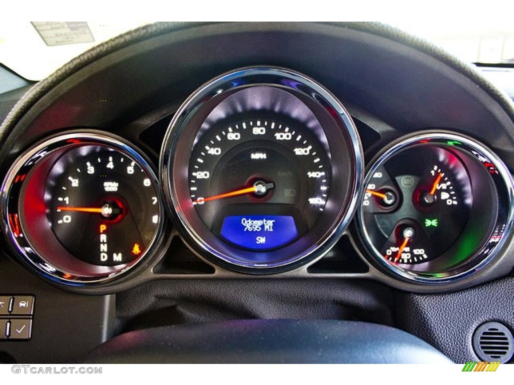 2012 Cadillac CTS Coupe Gauges Photo #63621511