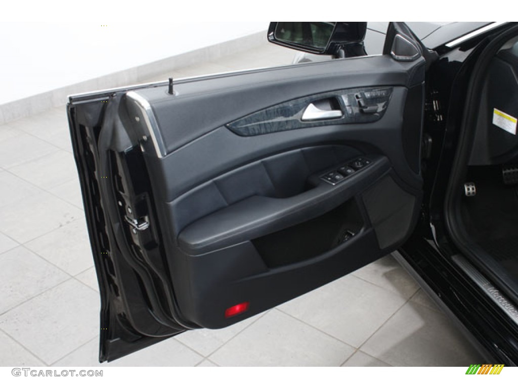 2012 CLS 550 4Matic Coupe - Black / Black photo #16