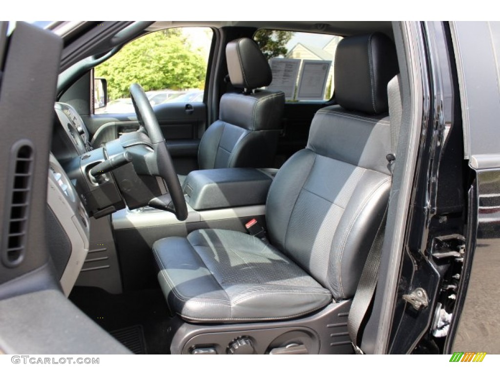 2006 F150 FX4 SuperCrew 4x4 - Black / Black photo #12