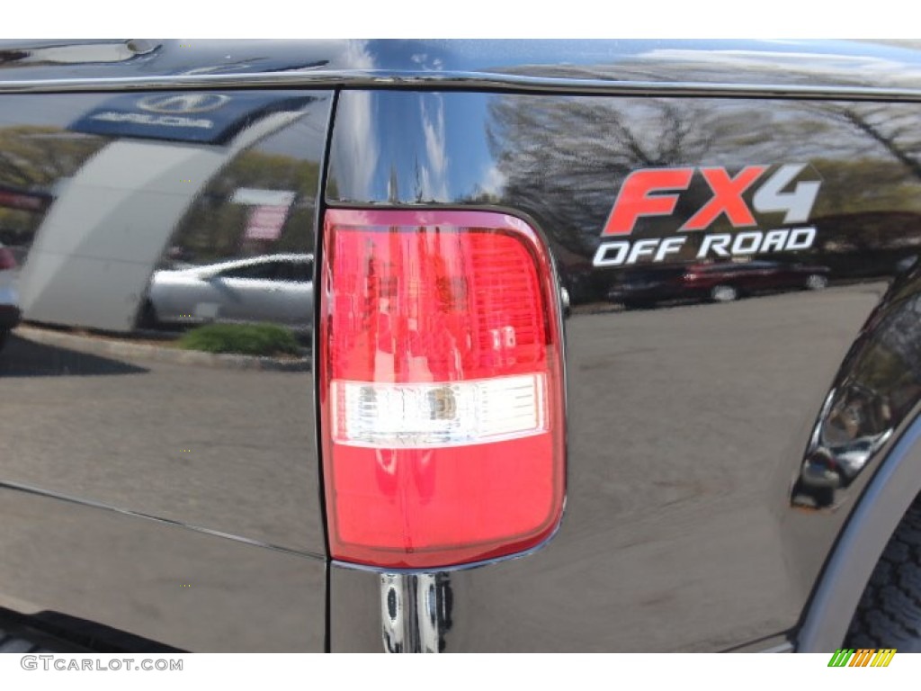 2006 F150 FX4 SuperCrew 4x4 - Black / Black photo #22