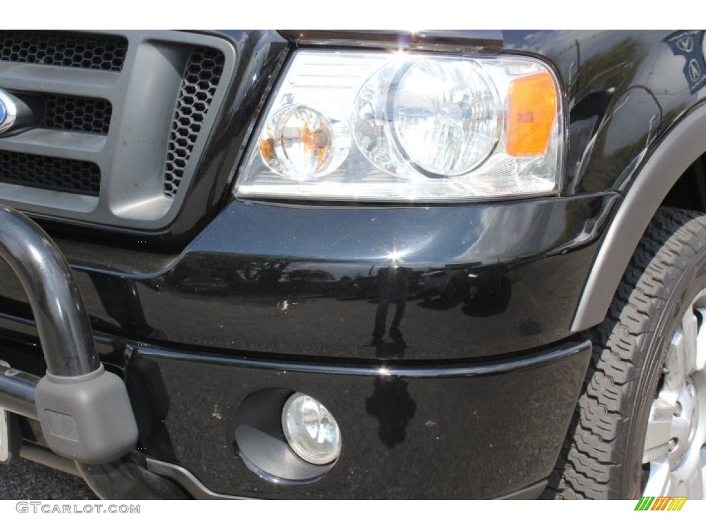 2006 F150 FX4 SuperCrew 4x4 - Black / Black photo #30