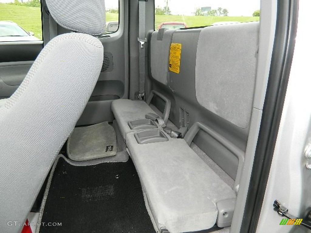 Graphite Gray Interior 2007 Toyota Tacoma Access Cab Photo #63623854