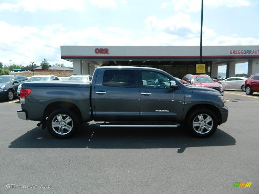 2007 Tundra Limited CrewMax 4x4 - Slate Metallic / Graphite Gray photo #2