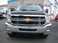 2012 Black Chevrolet Silverado 3500HD LT Crew Cab 4x4 Dually  photo #2