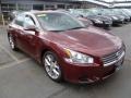 2010 Tuscan Sun Red Nissan Maxima 3.5 SV  photo #2