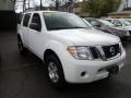 2009 Avalanche White Nissan Pathfinder S 4x4  photo #2