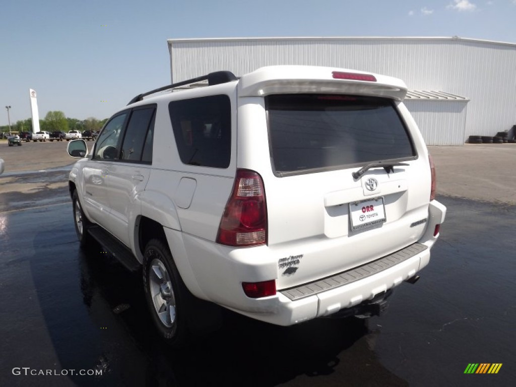 2005 4Runner Limited 4x4 - Natural White / Taupe photo #5