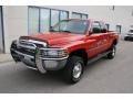 2001 Flame Red Dodge Ram 2500 SLT Quad Cab 4x4  photo #3