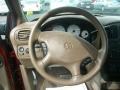 2001 Dodge Caravan Sandstone Interior Steering Wheel Photo