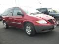 2001 Inferno Red Tinted Pearlcoat Dodge Caravan SE  photo #27