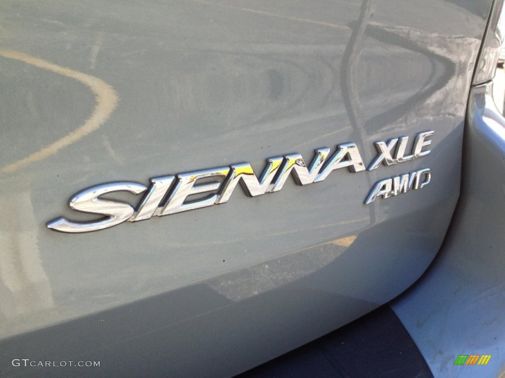 2009 Sienna XLE AWD - Blue Mirage Metallic / Stone photo #10