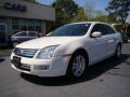 2009 White Suede Ford Fusion SEL V6  photo #2