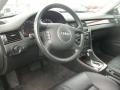 2004 Audi A6 Ebony Interior Dashboard Photo
