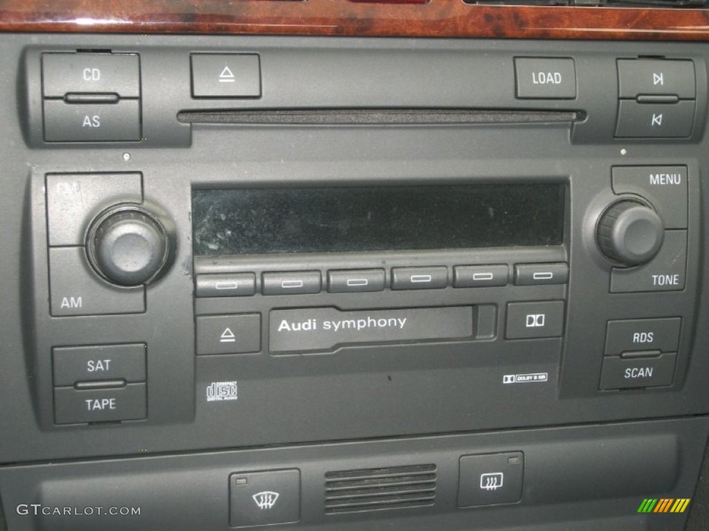 2004 Audi A6 3.0 Sedan Audio System Photos