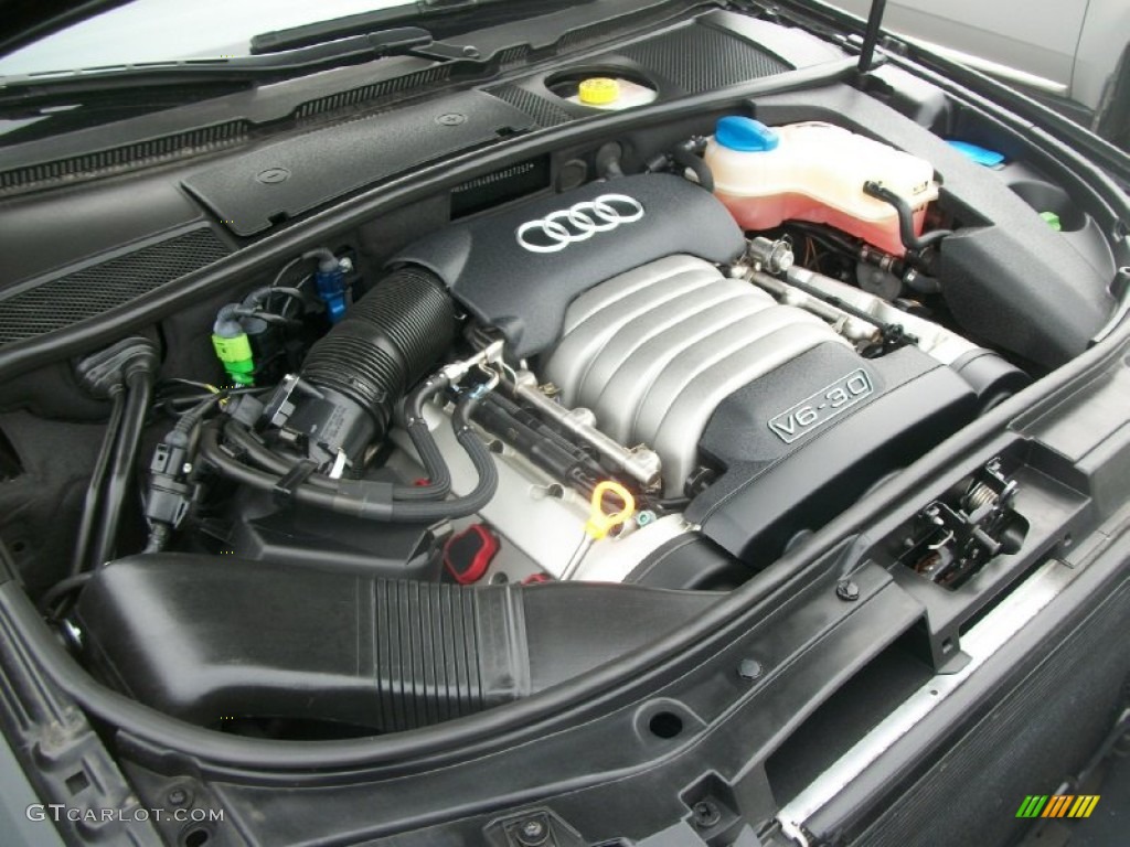 2004 Audi A6 3.0 Sedan 3.0 Liter DOHC 30-Valve V6 Engine Photo #63632092