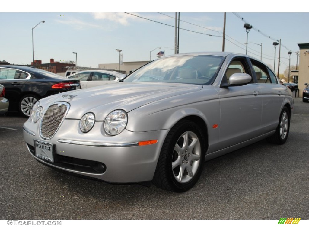 Platinum Metallic Jaguar S-Type