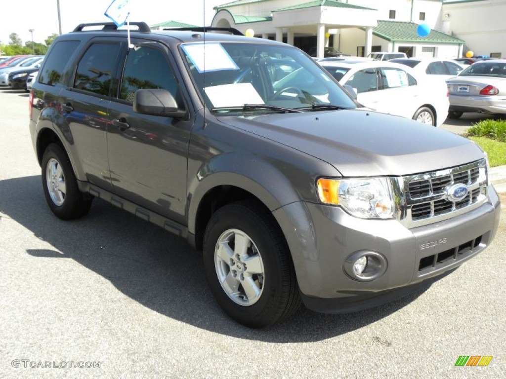 2012 Escape XLT V6 - Sterling Gray Metallic / Charcoal Black photo #1