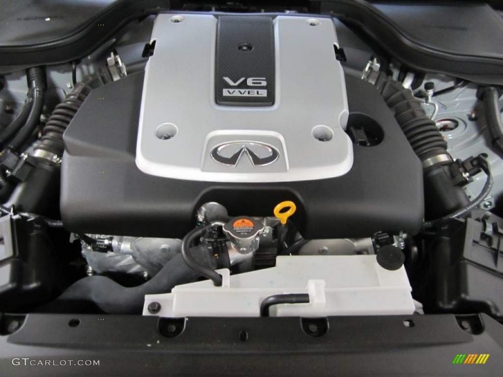 2011 Infiniti G 37 x AWD Coupe 3.7 Liter DOHC 24-Valve CVTCS V6 Engine Photo #63637471