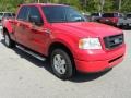 Bright Red 2006 Ford F150 STX SuperCab