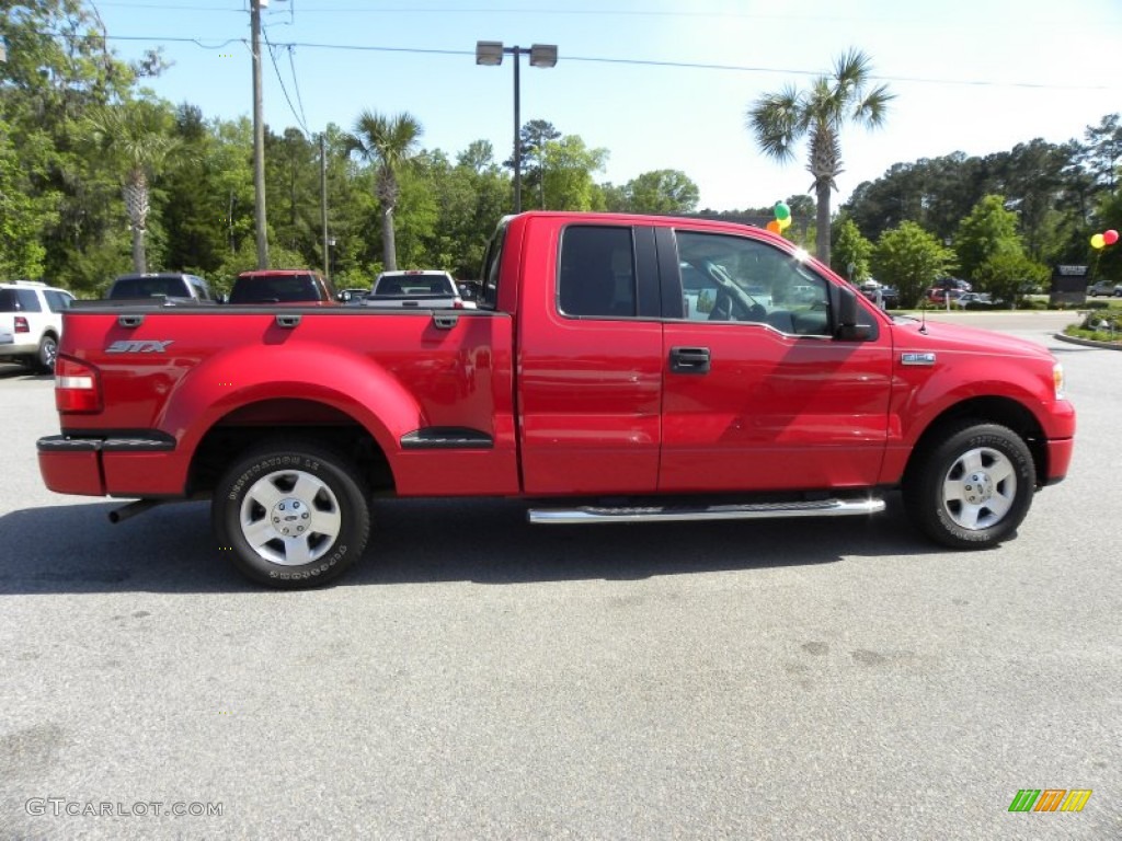 Bright Red 2006 Ford F150 STX SuperCab Exterior Photo #63638596