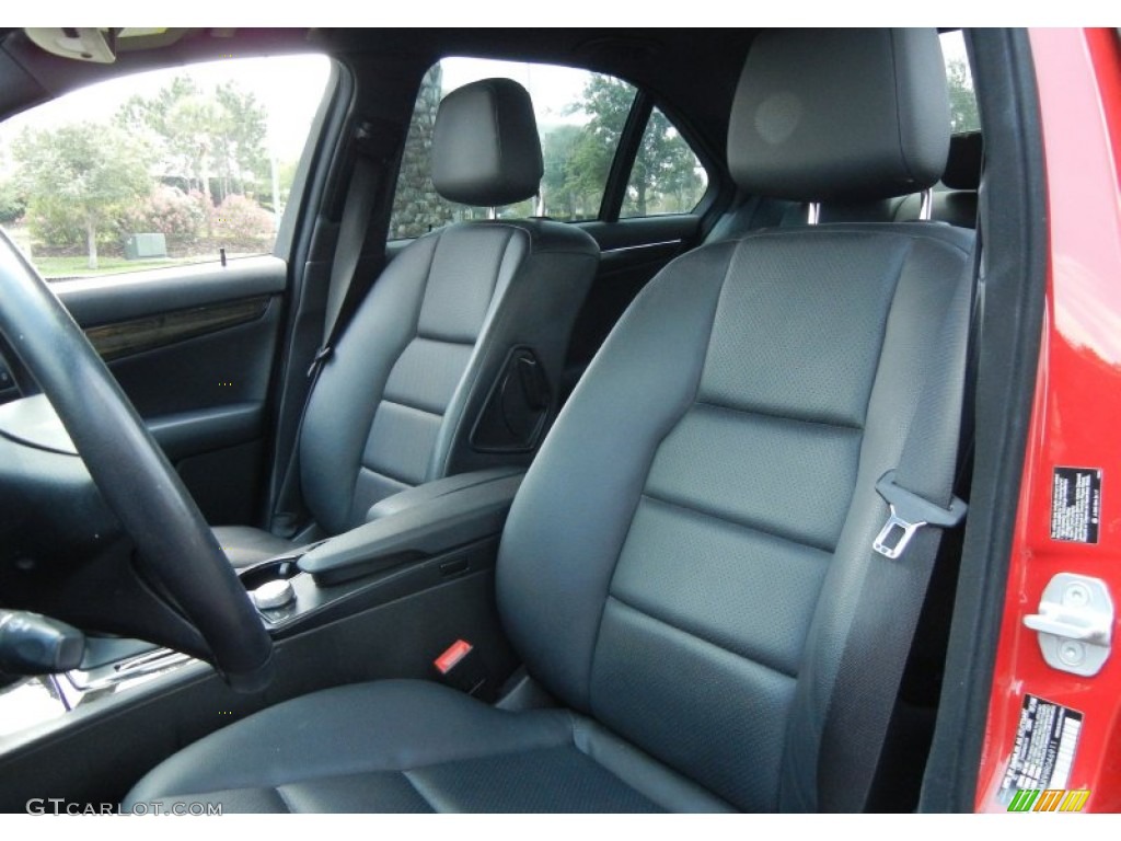 Black Interior 2009 Mercedes-Benz C 350 Sport Photo #63639023