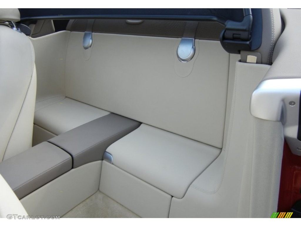 Stone Interior 2009 Mercedes-Benz SL 550 Roadster Photo #63639399