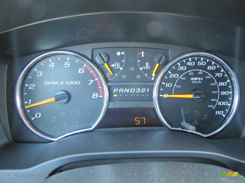 2012 Chevrolet Colorado LT Crew Cab Gauges Photo #63639670