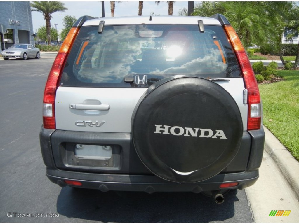 2002 CR-V LX - Satin Silver Metallic / Black photo #7