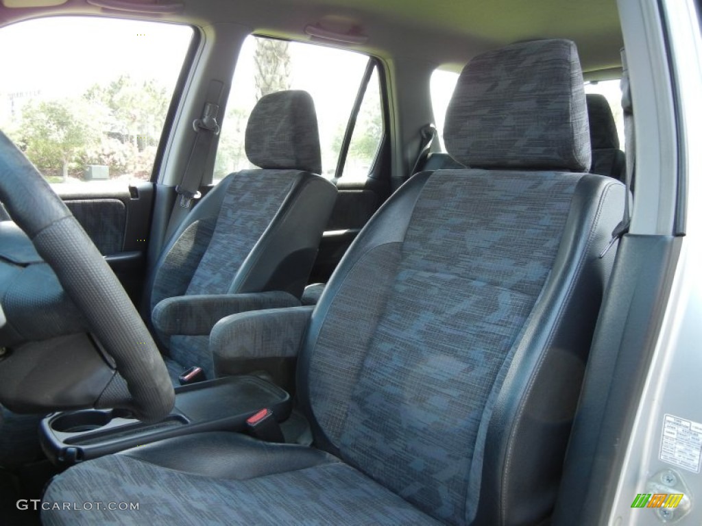 2002 CR-V LX - Satin Silver Metallic / Black photo #12