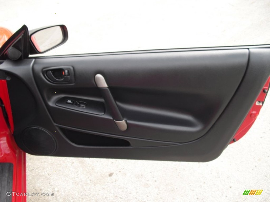 2001 Mitsubishi Eclipse GS Coupe Black Door Panel Photo #63640534