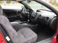 Black 2001 Mitsubishi Eclipse GS Coupe Interior Color