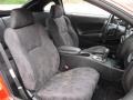 2001 Mitsubishi Eclipse Black Interior Front Seat Photo