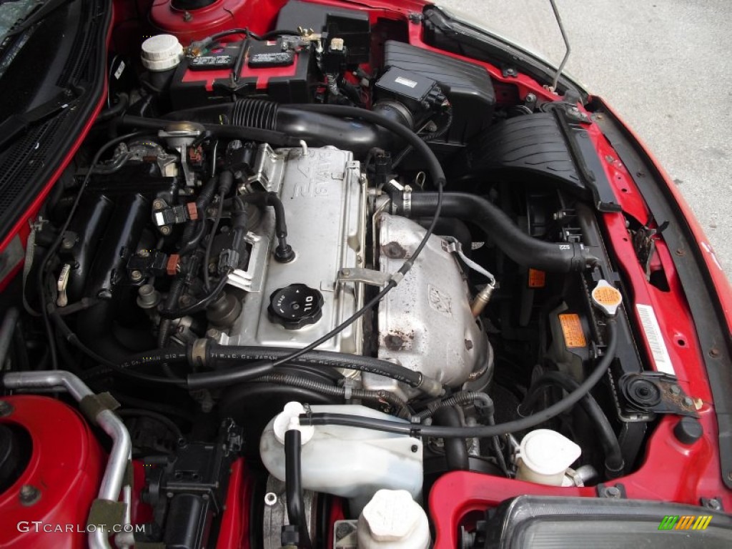 2001 Mitsubishi Eclipse GS Coupe 2.4 Liter SOHC 16 Valve 4 Cylinder